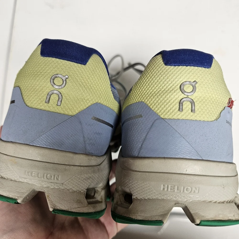 On Running Men's Cloudvista - Trail Running Sneakers Men 8.5, Creek & Mint Color - Picture 7 of 8